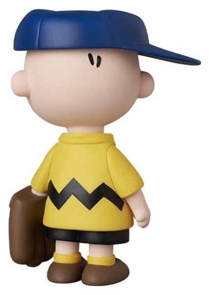 Figura PVC UDF Los Angeles Dodgers Charlie Brown 9 cm - MLB × Peanuts