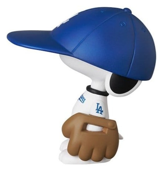 Figura PVC UDF Los Angeles Dodgers Snoopy 7 cm - MLB × Peanuts