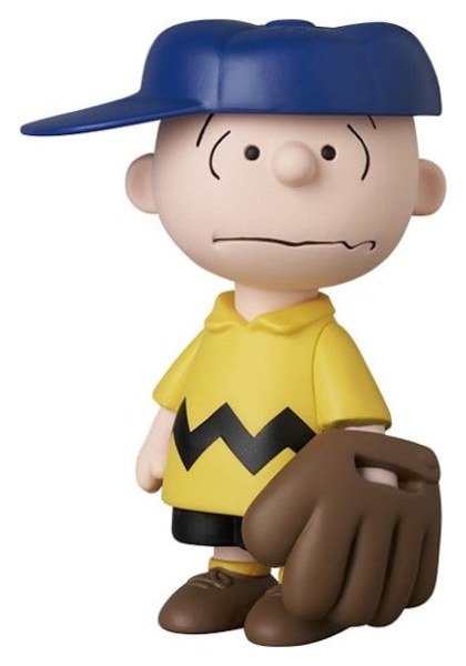 Figura PVC UDF Charlie Brown de los New York Mets 9 cm - MLB × Peanuts