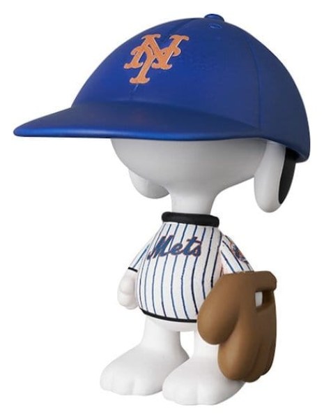Figura PVC UDF New York Mets Snoopy 7 cm - MLB × Peanuts