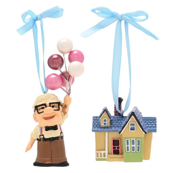 Conjunto de 2 Decoraciones Carl y la Casa - Disney Pixar Up