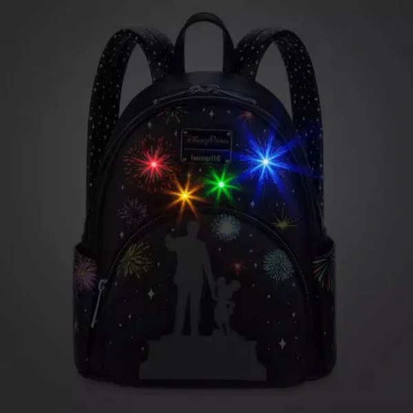 MINI MOCHILA Disney 100 Finale Glow - DISNEY LOUNGEFLY