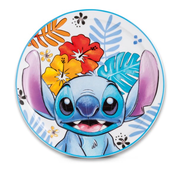 Plato de Servicio Stitch D31cm Blanco - Disney