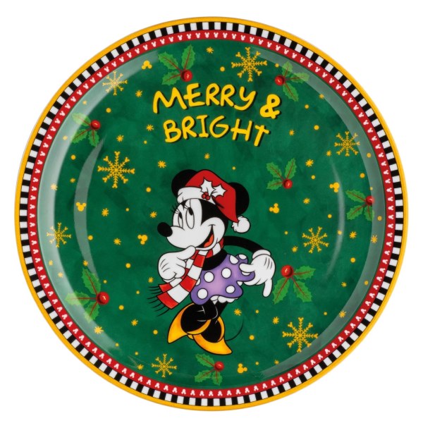 Plato de servicio invierno mágico D31cm Minnie - Disney