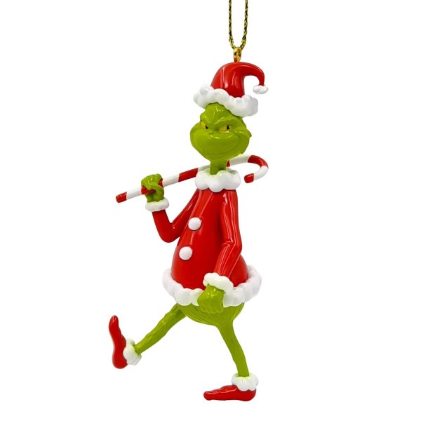Adorno 3D The Grinch Bastón de Caramelo