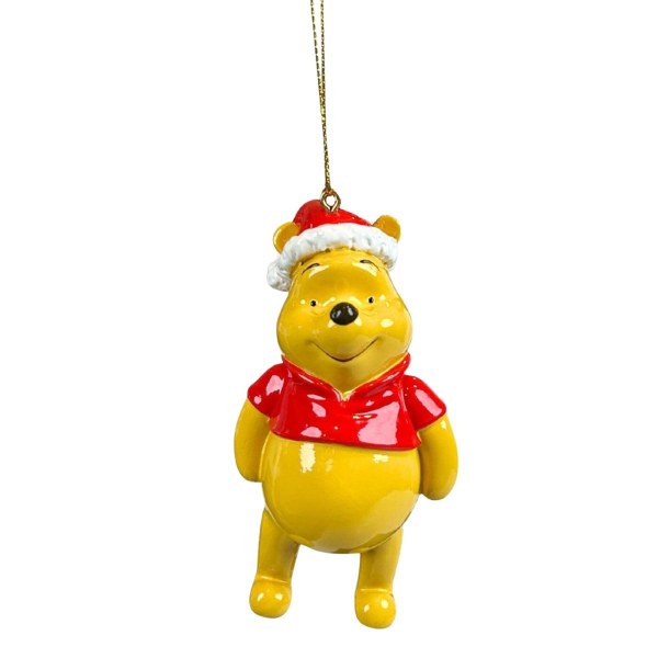 Disney - Adorno 3D Winnie the Pooh con gorro navideño