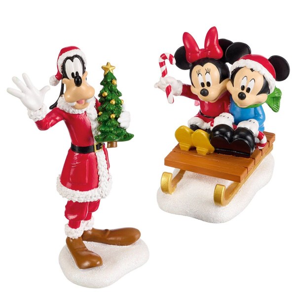 Pueblo navideño Disney de 13 piezas – Exclusivo de Costco