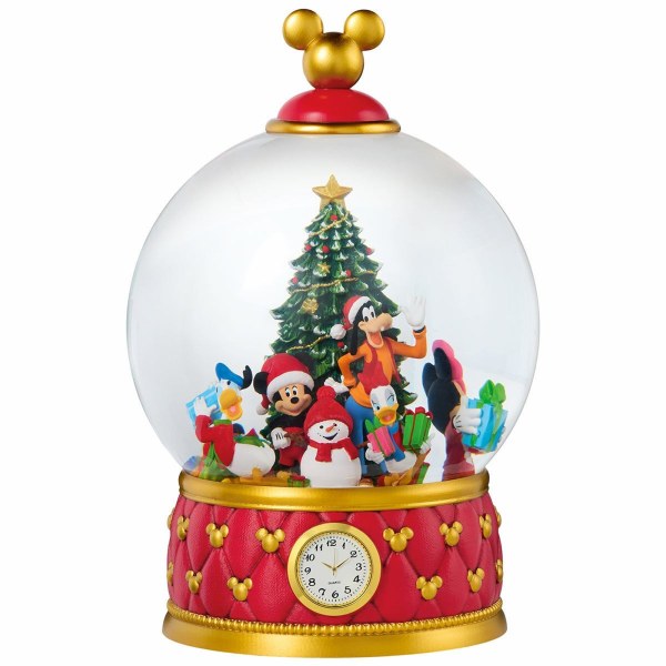 Bola de nieve navideña de Disney con purpurina y luces LED de 31 cm – Exclusivo de Costco