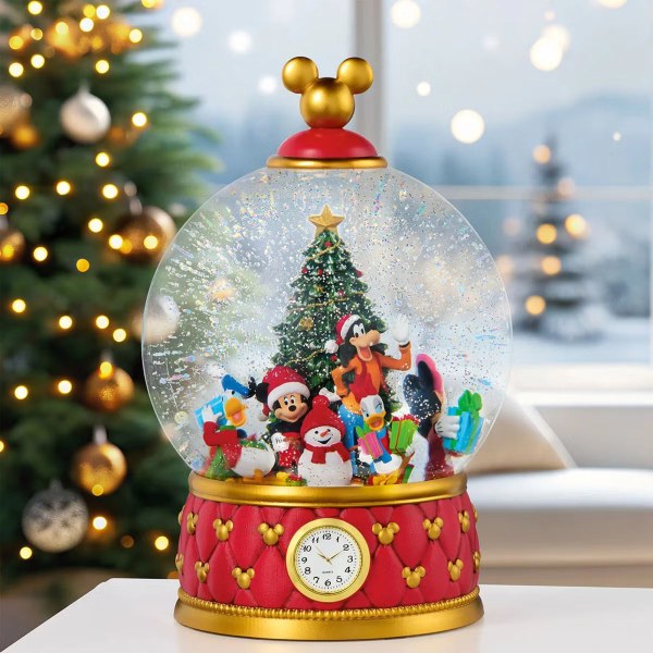 Bola de nieve navideña de Disney con purpurina y luces LED de 31 cm – Exclusivo de Costco