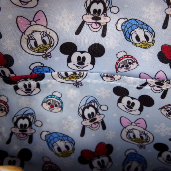 Mini mochila con soporte para diadema Mickey & Friends patinando sobre hielo - Disney Loungefly