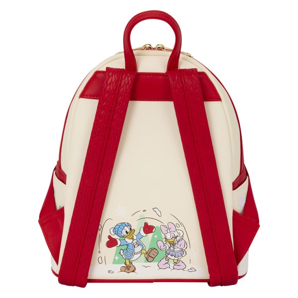 Mini mochila con soporte para diadema Mickey & Friends patinando sobre hielo - Disney Loungefly