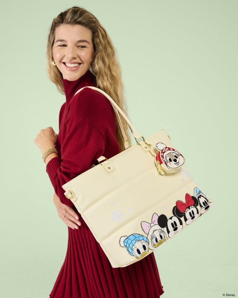 Bolso tote acolchado Mickey y Amigos - Disney Loungefly