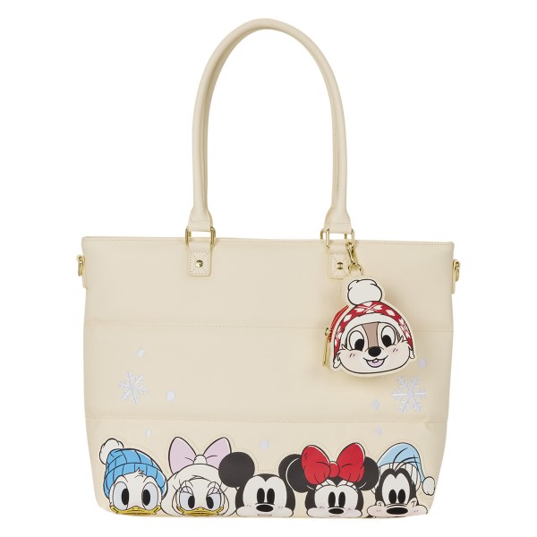 Bolso tote acolchado Mickey y Amigos - Disney Loungefly