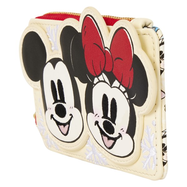 Monedero y tarjetero navideño Mickey & Friends - Disney Loungefly