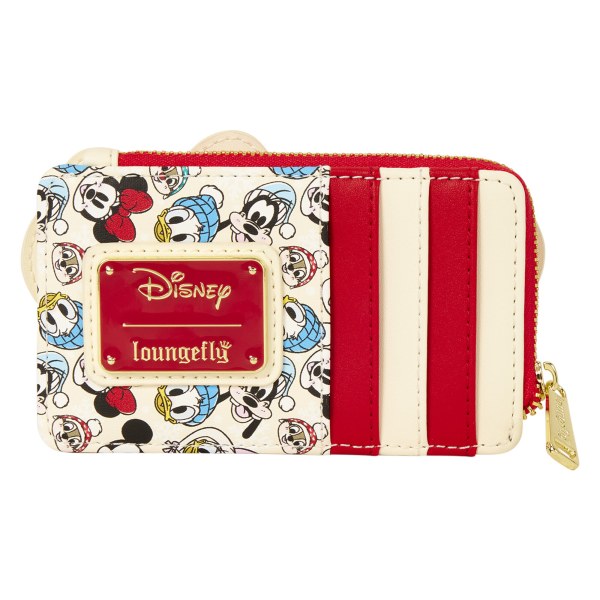 Monedero y tarjetero navideño Mickey & Friends - Disney Loungefly