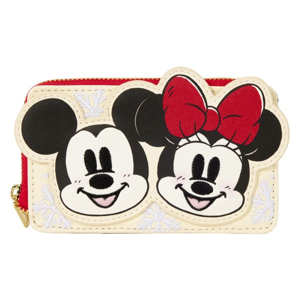Monedero y tarjetero navideño Mickey & Friends - Disney Loungefly