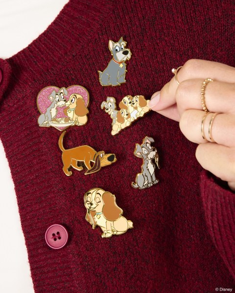 Pin Mystery Box La Dama y el Vagabundo - Disney Loungefly