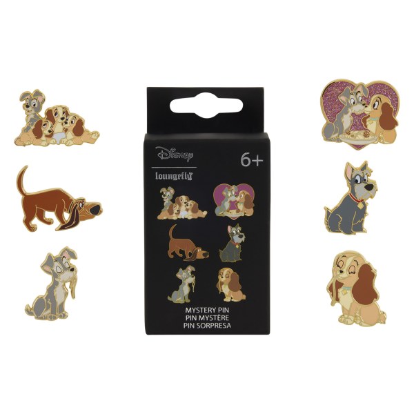 Pin Mystery Box La Dama y el Vagabundo - Disney Loungefly