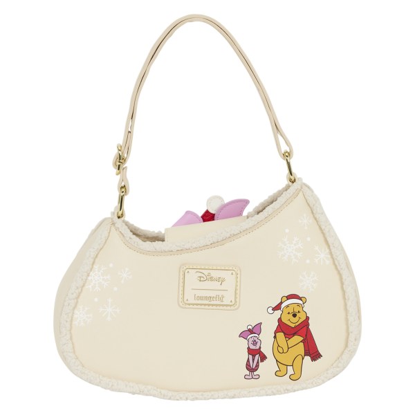 Bandolera navideña de Winnie the Pooh y Piglet - Disney Loungefly