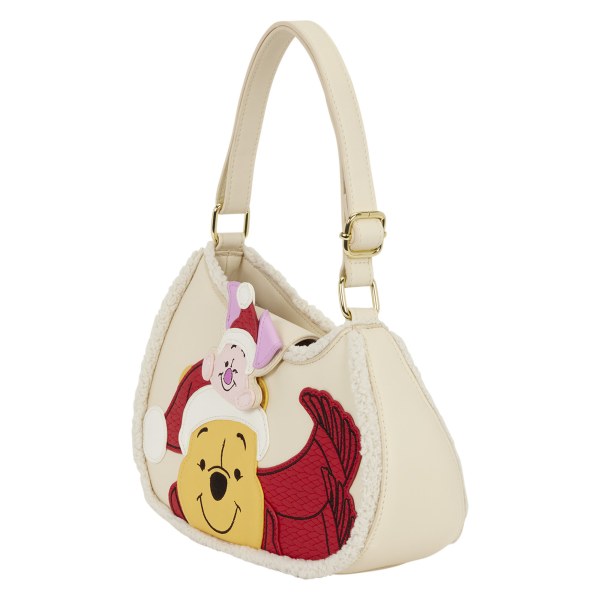 Bandolera navideña de Winnie the Pooh y Piglet - Disney Loungefly