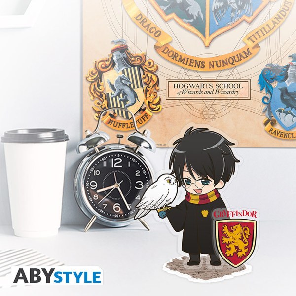 HARRY POTTER - Pack Taza 320 ml + Acryl® + Postales "Hogwarts"