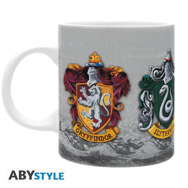 HARRY POTTER - Pack Taza 320 ml + Acryl® + Postales "Hogwarts"