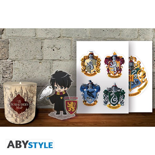 HARRY POTTER - Pack Vela + Acryl® + Pegatinas