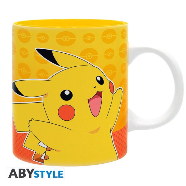POKEMON - Cuaderno A5 + Taza 320 ml + Postales "Pikachu"