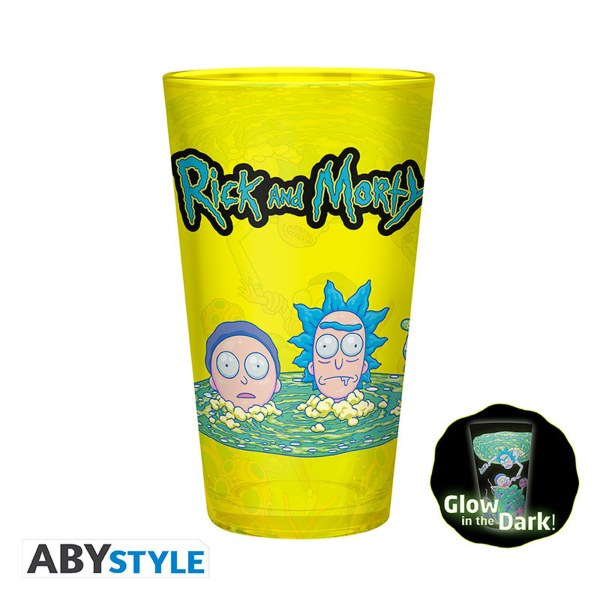 RICK AND MORTY - Pack Vaso XXL + Taza + 2 Posavasos