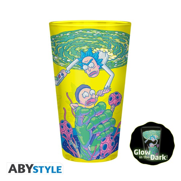 RICK AND MORTY - Pack Vaso XXL + Taza + 2 Posavasos