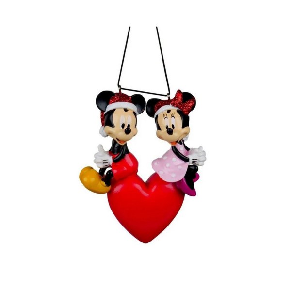 Disney - Adorno 3D Mickey y Minnie enamorados