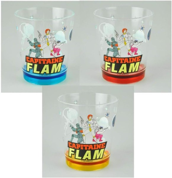 Vaso de plástico Capitán Harlock