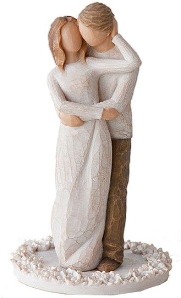 CONJUNTO CAKE TOPPER WILLOW TREE