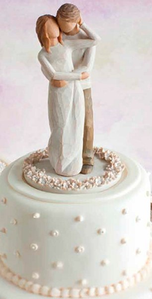 CONJUNTO CAKE TOPPER WILLOW TREE