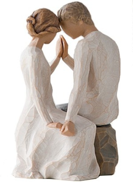 ESTATUA WILLOW TREE JUNTO A TI