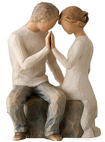 ESTATUA WILLOW TREE JUNTO A TI