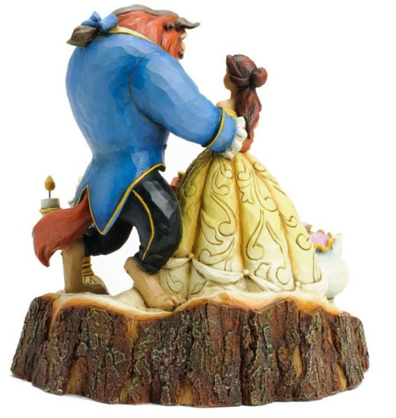 LA BELLA Y LA BESTIA DISNEY TRADITIONS JIM SHORE