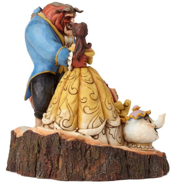 LA BELLA Y LA BESTIA DISNEY TRADITIONS JIM SHORE