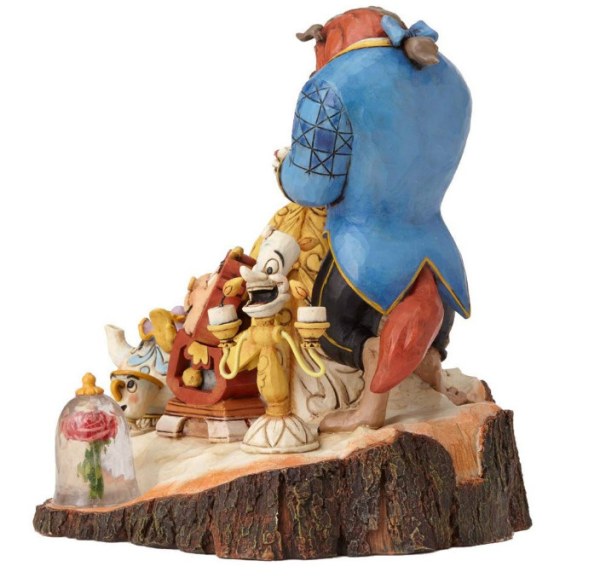 LA BELLA Y LA BESTIA DISNEY TRADITIONS JIM SHORE