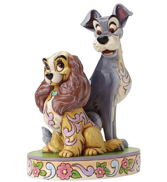 LA DAMA Y EL VAGABUNDO DISNEY TRADITIONS 60 ANIVERSARIO