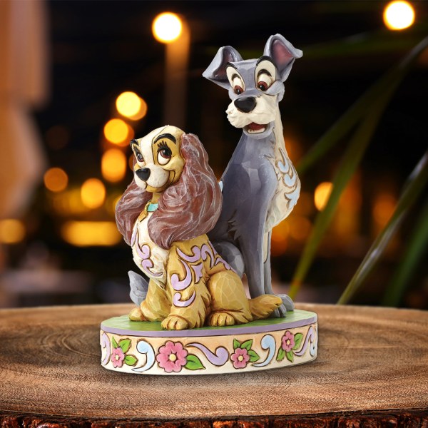 LA DAMA Y EL VAGABUNDO DISNEY TRADITIONS 60 ANIVERSARIO