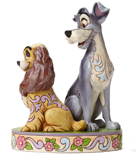 LA DAMA Y EL VAGABUNDO DISNEY TRADITIONS 60 ANIVERSARIO