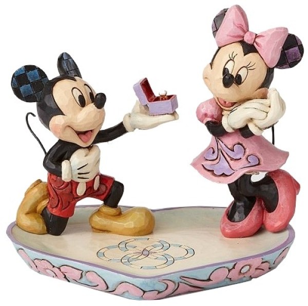 ANILLO DE COMPROMISO MICKEY MINNIE Y LAS DISNEY TRADITIONS