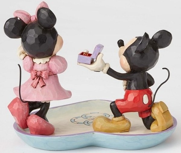 ANILLO DE COMPROMISO MICKEY MINNIE Y LAS DISNEY TRADITIONS