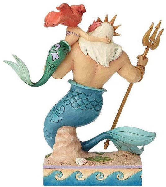 FIGURA ARIEL Y TRITON DE DISNEY TRADITIONS