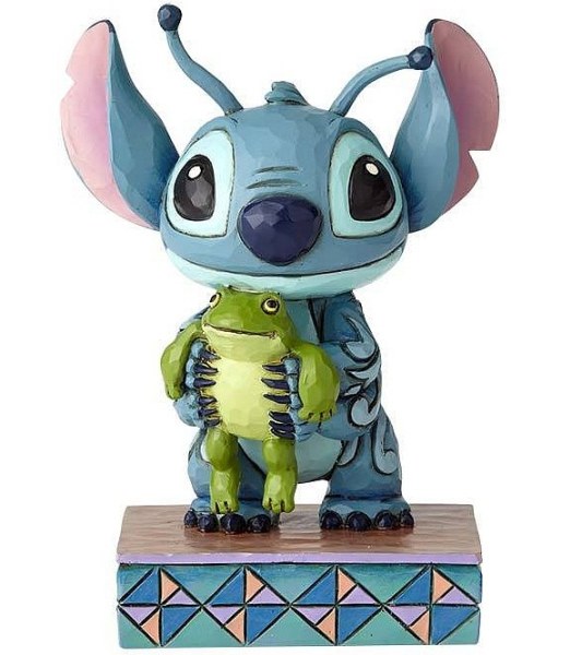 DISNEY TRADITIONS DE STITCH Y LA RANA DE DISNEY