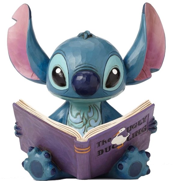 STITCH CON EL STORYBOOK DISNEY TRADITIONS JIM SHORE