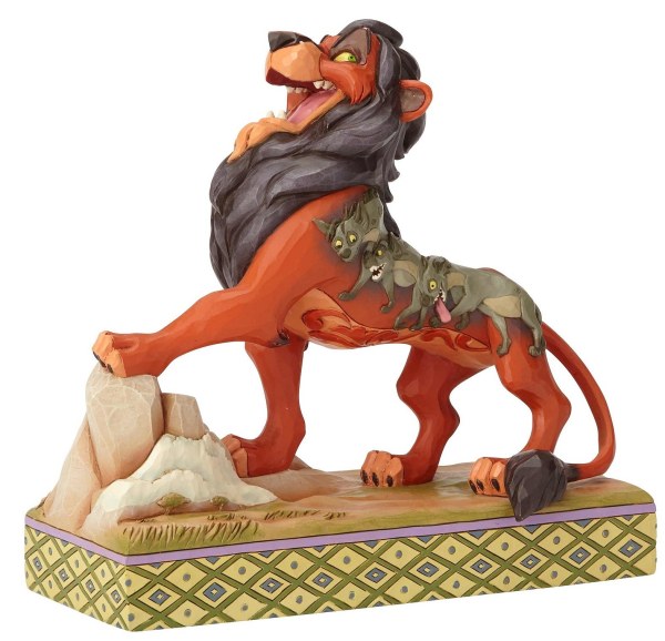 SCAR EL VILLANO DISNEY TRADITIONS EL REY LEÓN