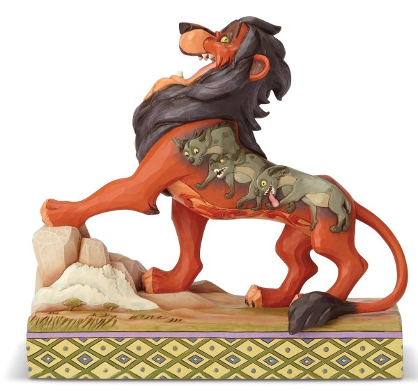 SCAR EL VILLANO DISNEY TRADITIONS EL REY LEÓN