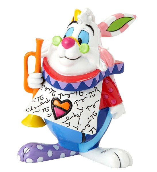 FIGURA MINI EL CONEJO BLANCO DISNEY BRITTO